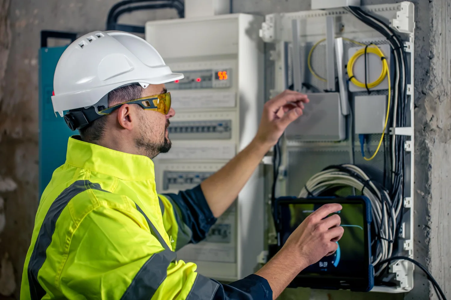 Rewiring capability for commercial properties
